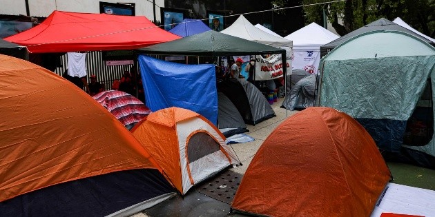  Protestas llegan hasta las puertas del Senado