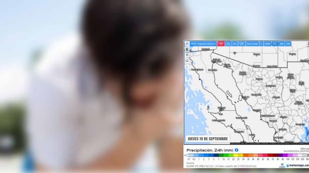  Clima en Sonora hoy 19 de septiembre: Frente frío 2 originará un ligero descenso de temperatura