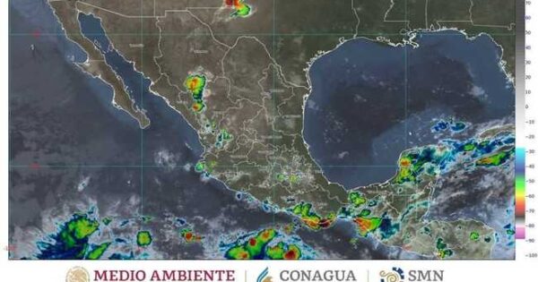  Para la noche de hoy, y mañana domingo, se pronostican lluvias intensas en Oaxaca