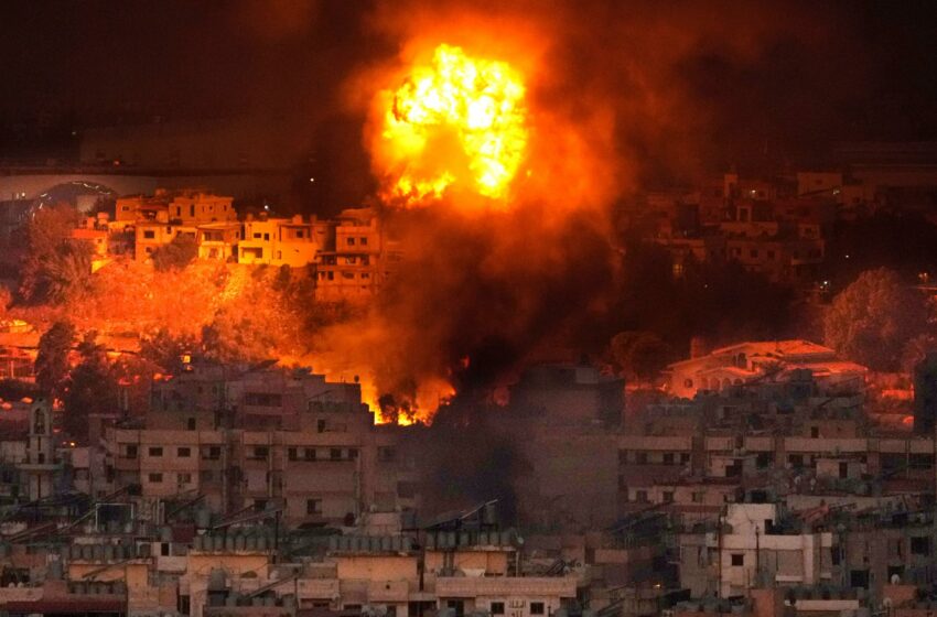  Israel invade el Líbano con ataques en el sur del país