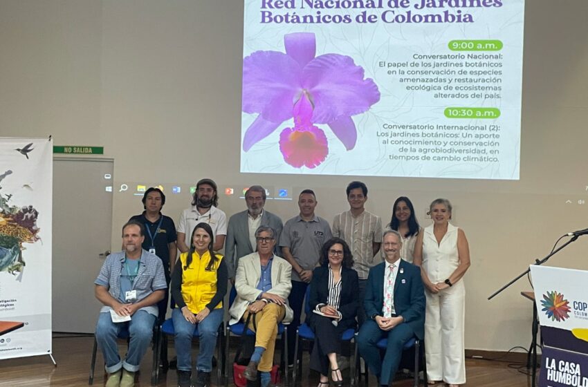  El Jardín Botánico de Bogotá destaca su aporte a la seguridad alimentaria en la COP16 impulsando huertas urbanas