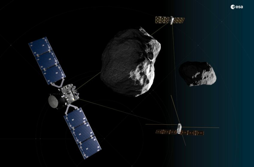  Lanzada la sonda europea Hera para estudiar el asteroide doble Dídimo y Dimorfo