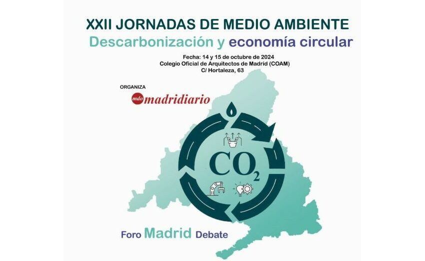  Jornadas de Medio Ambiente los días 14 y 15 de octubre en el Colegio de Arquitectos