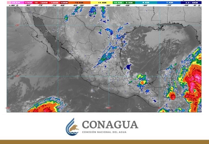  Temporal a la vista, alerta el Servicio Meteorológico Nacional