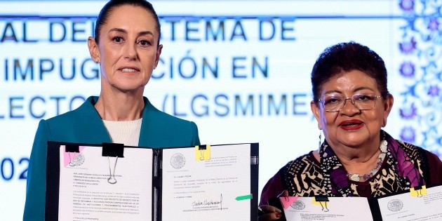  Claudia Sheinbaum presenta reglas para elección de jueces