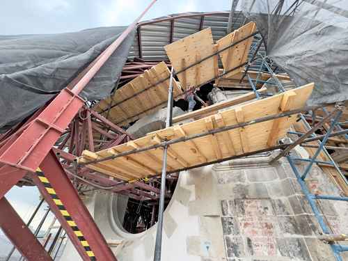  Siguen acciones de rescate de los bienes artísticos que aloja el templo