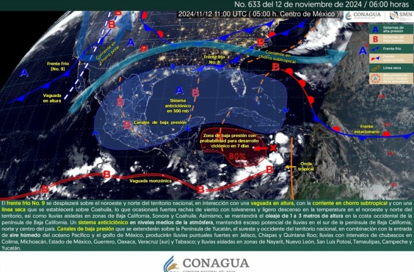  SMN prevé lluvias intensas en Jalisco, Chiapas y Quintana Roo – La Chispa