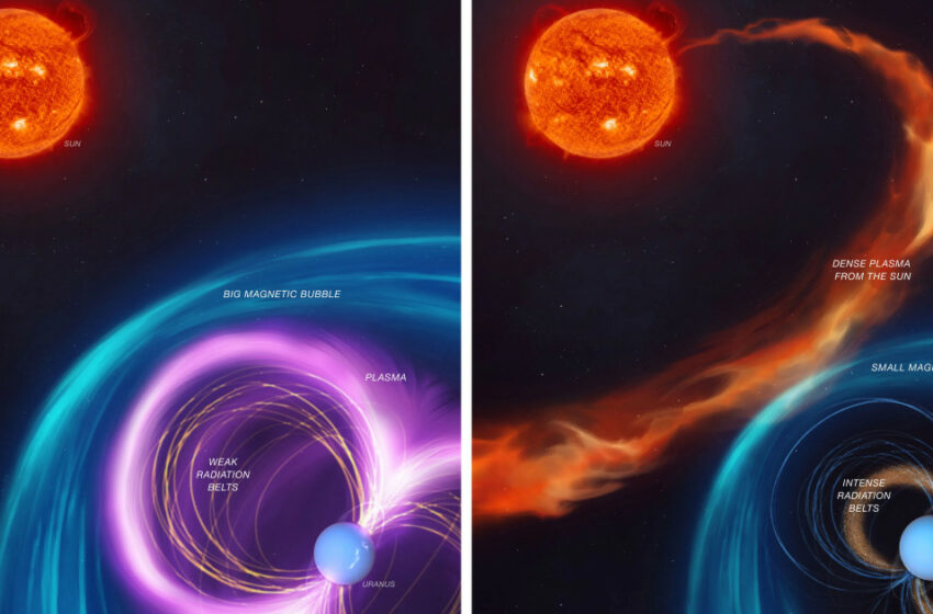  Varios misterios de Urano, resueltos tras la extracción de datos antiguos de la Voyager 2 de la NASA