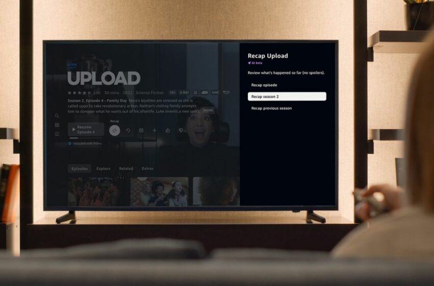  Amazon Prime lanza una herramienta que ofrece resúmenes instantáneos de series con IA