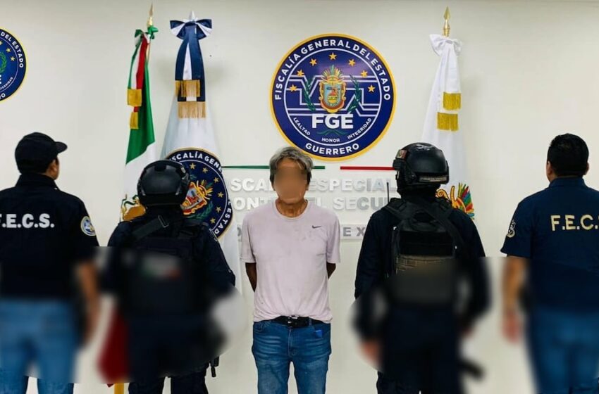  Detienen en Acapulco a presunto asesino de Juan José 'N', oficial federal de Conapesca