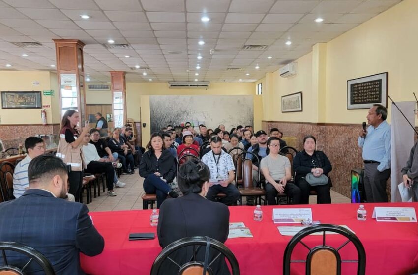  Imparten curso sobre inocuidad alimentaria a restaurantes chinos de Ensenada