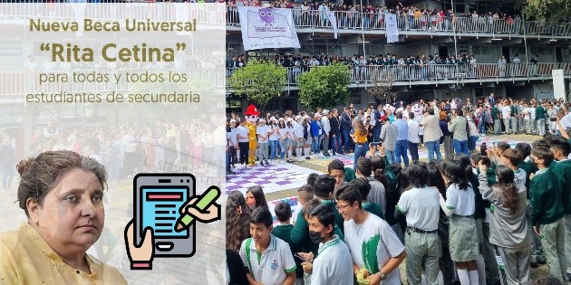  ¿Cuándo se abre el registro de la beca Rita Cetina para secundaria?