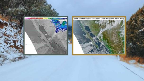  Frente frío 7 en Sonora: Se espera nieve, fuertes vientos, lluvias y temperaturas congelantes