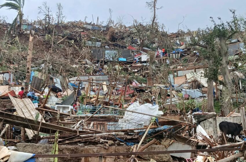  El paso del ciclón Chido deja al menos 14 muertos en el archipiélago francés de Mayotte