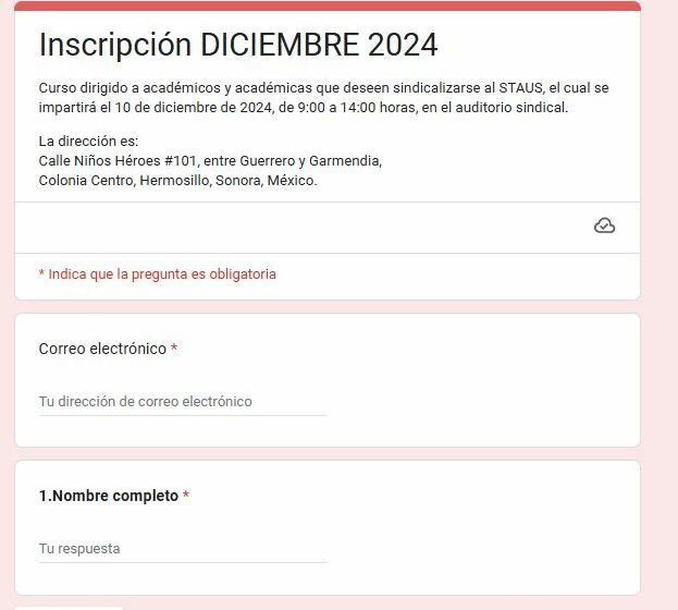  Martes 10 de diciembre Curso de Inducción para académicas y académicos de la … – Staus