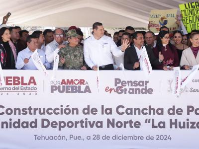  Gobernador Armenta consolida mejoras en seguridad con el ayuntamiento de Tehuacán