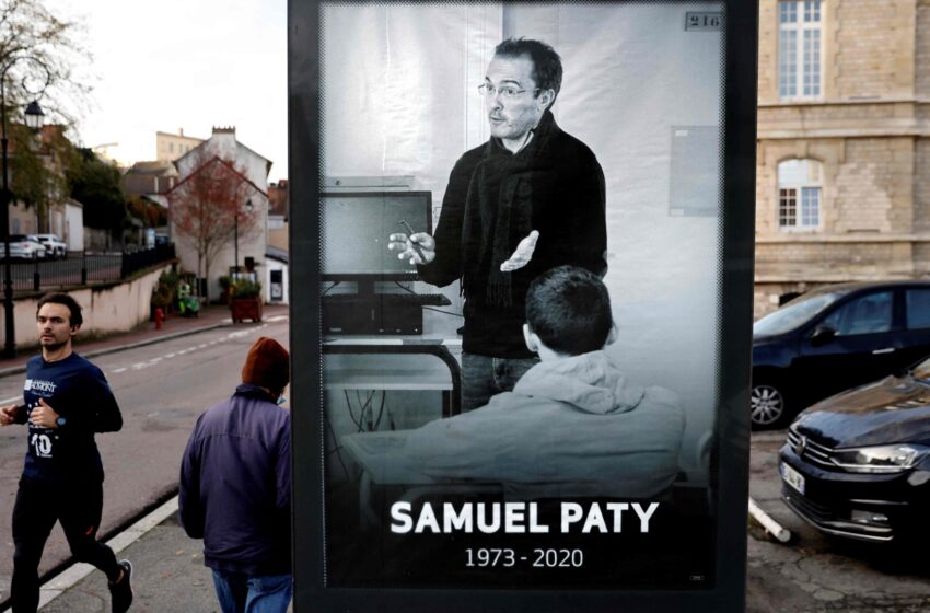  Condenas de hasta 16 años de cárcel para los acusados de complicidad en el juicio por la decapitación de Samuel Paty