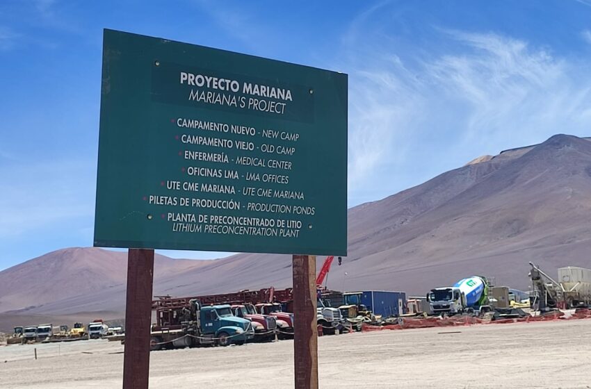  La comisión de minería del Senado recorrió el proyecto de litio “Mariana” en la Puna salteña