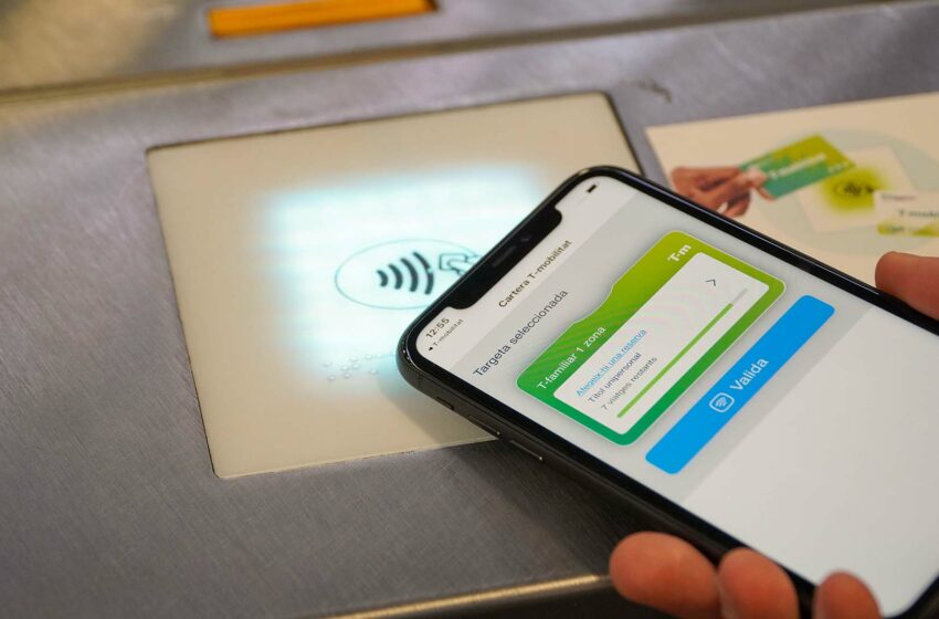  La validación de la T-Mobilitat llega a los iPhone