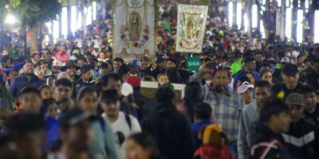  CDMX recibe 12.3 millones de fieles en festividad de la Virgen de Guadalupe