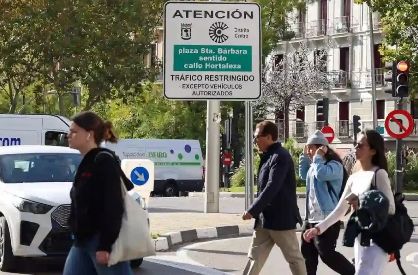  Cibeles "relaja el cumplimiento de las ZBE en contra de la evidencia científica"