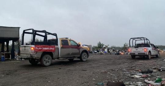  Entrega Guardia Estatal de Género cobijas y alimentos en Reynosa – NotiGAPE