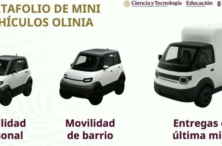  Sonora será una de las entidades en las que se fabricará el auto eléctrico mexicano Olinia