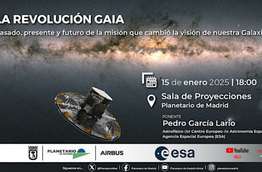  El Planetario de Madrid abordará mañana el papel del satélite Gaia en la investigación espacial