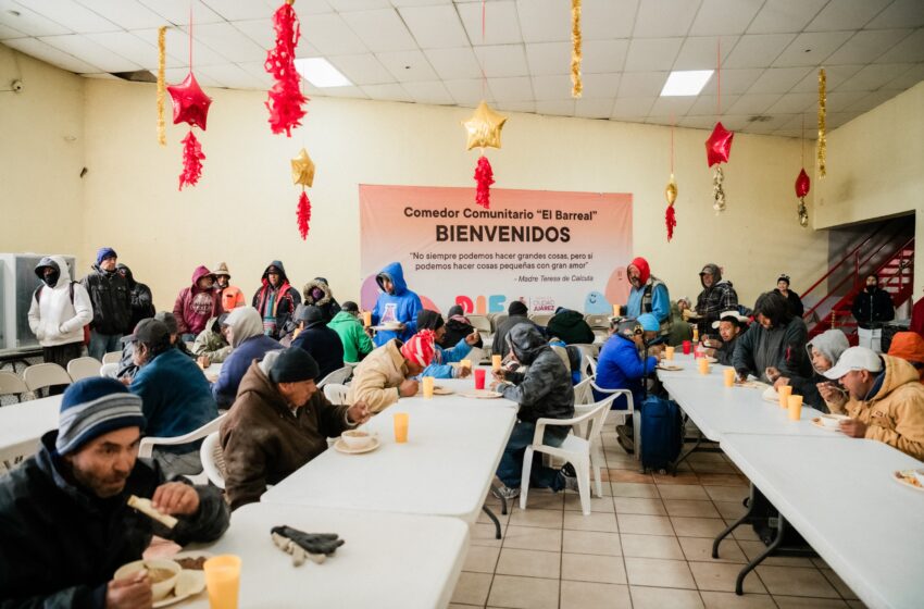  Ofrece Comedor Comunitario El Barreal alimento caliente a personas en situación de calle