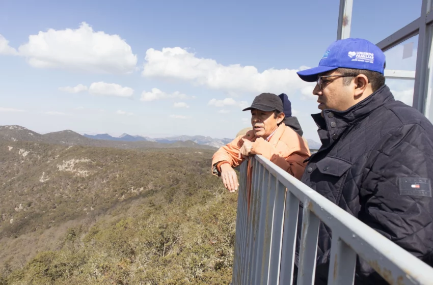  Desde la Sierra Fría, prometen políticas en favor del medio ambiente