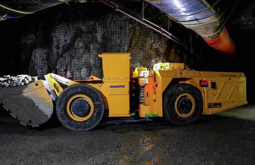  Komatsu lanza la LHD eléctrica WX04B para minería subterránea – Mercado Vial TV