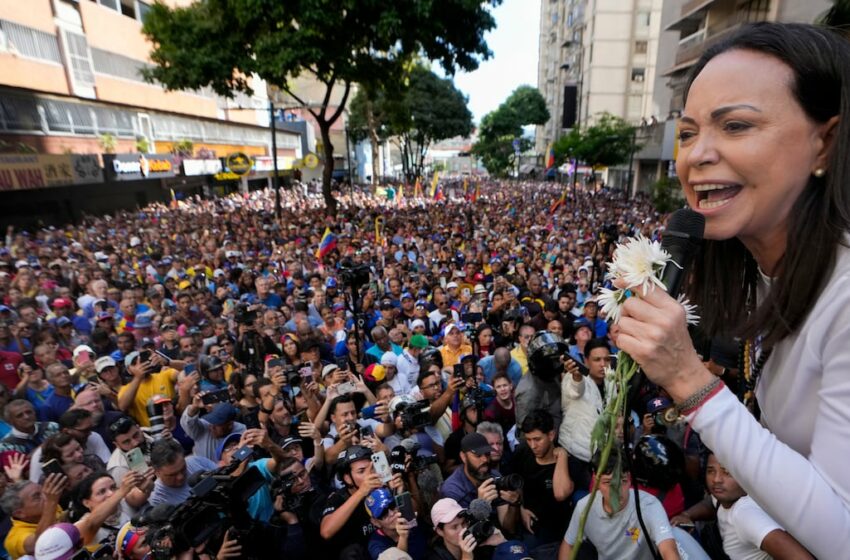  La toma de posesión del presidente de Venezuela, en vivo | El chavismo detiene a María Corina Machado en Caracas