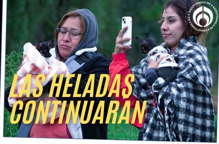  Frente frío 24 con aire ártico causará heladas, 'vientotes' y lluvias en el inicio de semana