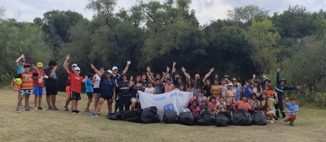  El primer Plogging del año reunió a niños y jóvenes comprometidos con el medio ambiente