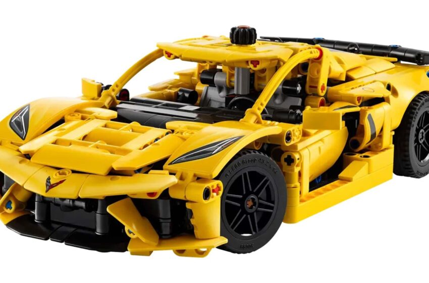  El nuevo Corvette de Lego es el regalo perfecto para niños y mayores