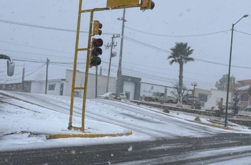  Nieve cubre a Sonora por la segunda tormenta invernal – ADN 40