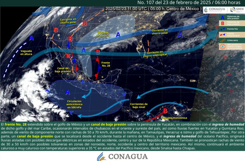  Se pronostica viento de componente norte en Veracruz y Tamaulipas – El Democrata