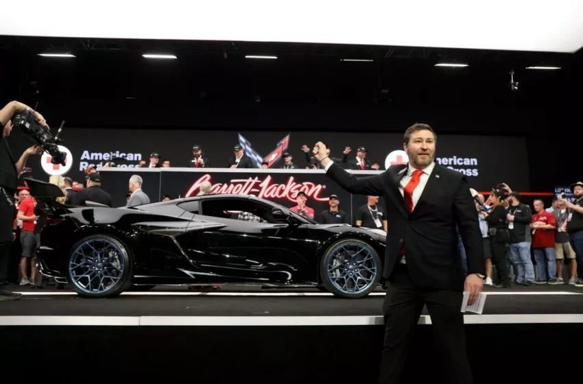  El primer Corvette ZR1 se vende a precio de Tourbillon o F80