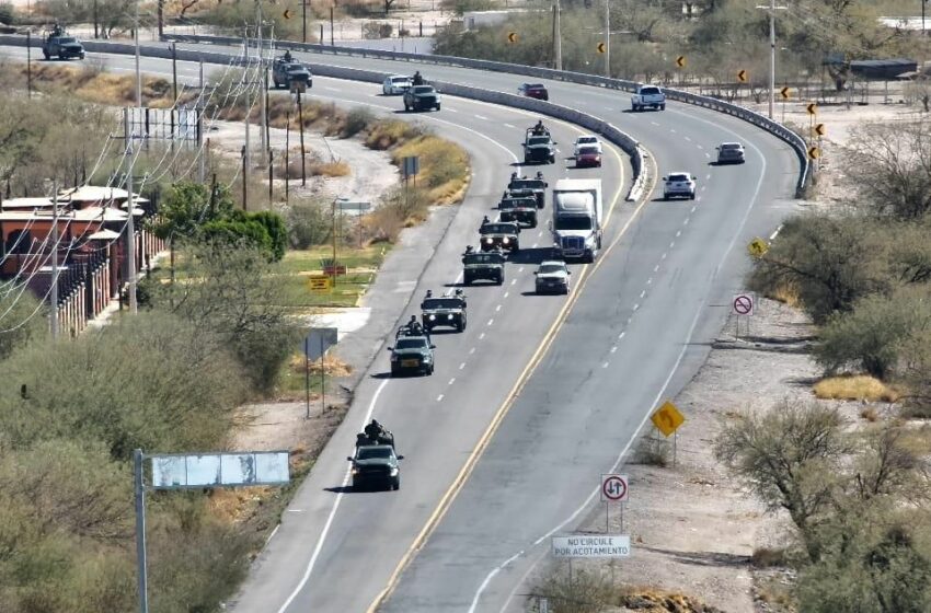  Arriban al norte de Sonora otros 300 militares para reforzar seguridad- Grupo Milenio