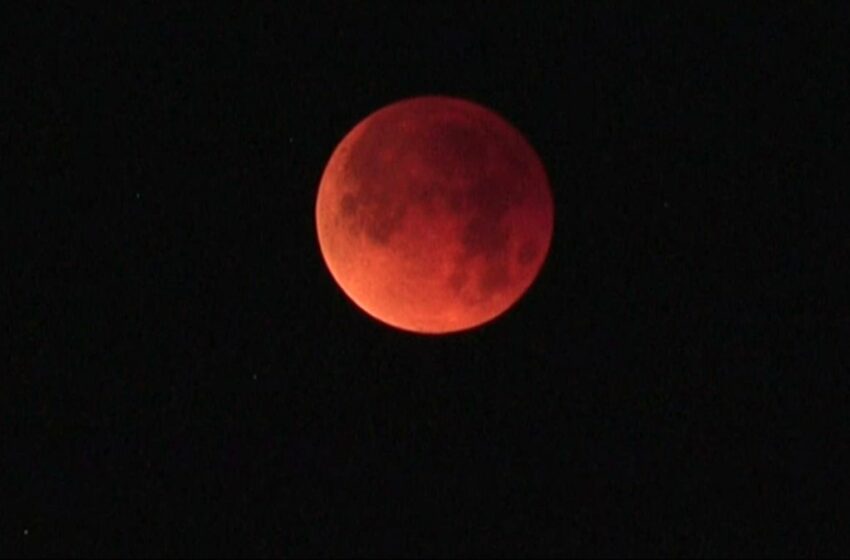  No es el apocalipsis: la razón por la que la Luna se tornará roja esta semana