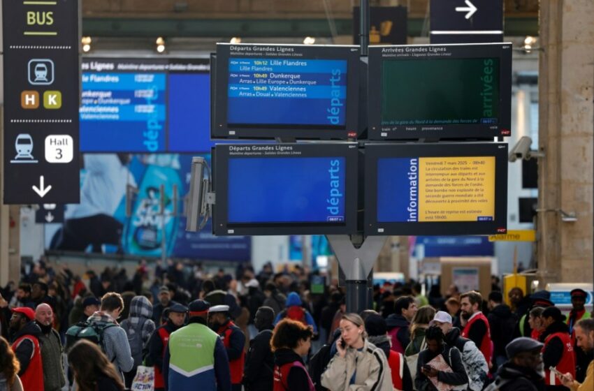  El hallazgo de una bomba de la II Guerra Mundial paraliza la mayor estación de trenes de París