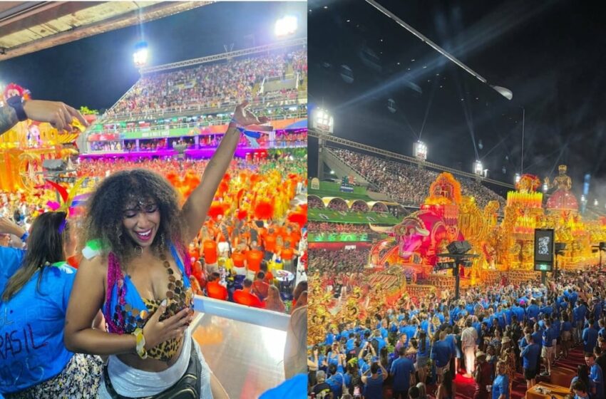  ¡ELLAS desde el Sambódromo en Río de Janeiro!