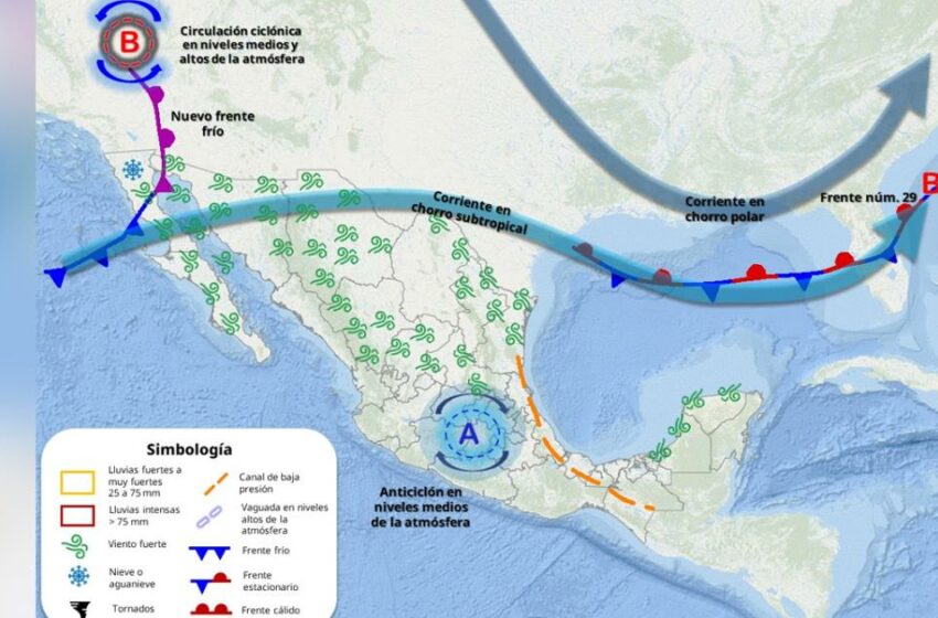  Clima en Sonora hoy 1 de marzo: Dos frentes fríos se presentarán los primeros días del mes