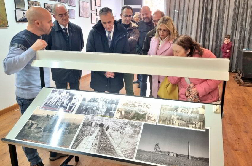  151 años de minería de Puertollano en una exposición fotográfica en el Museo Etnológico