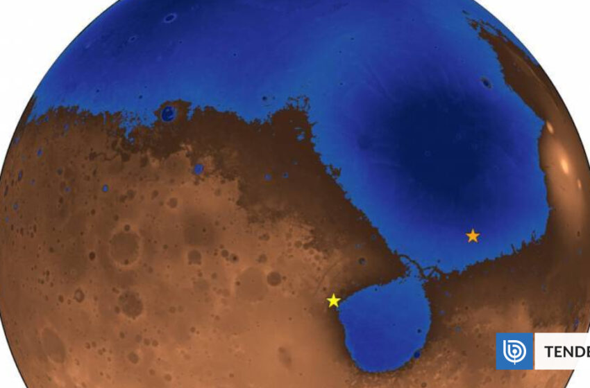 ¿Hubo playas en Marte?: Rover chino encontró sedimentos costeros similares a los de la Tierra