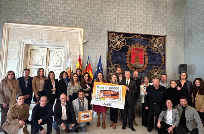  Alicante Capital Española de la Gastronomía estará en 5 millones de cupones de la ONCE