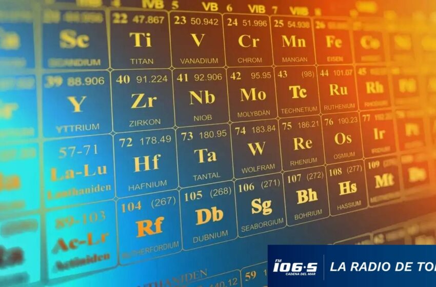 Química: Nueva tabla periódica promete revolucionar el tiempo y alertar sobre recursos escasos.