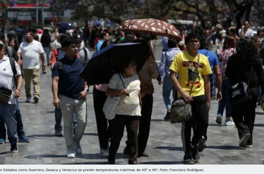 Pronostican aguanieve y torbellinos a temperaturas de hasta 45 grados