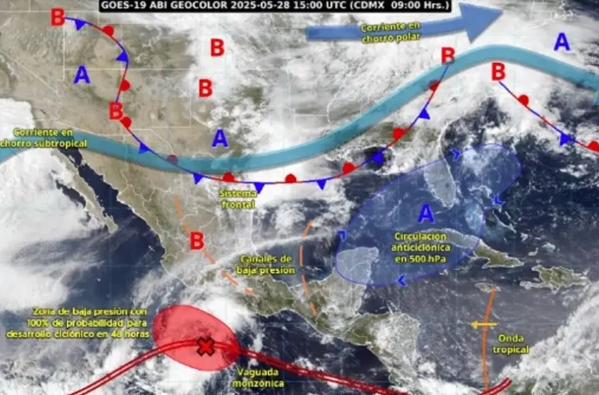 Nueva Onda Tropical afectaría a Veracruz este fin: Conagua – XEU