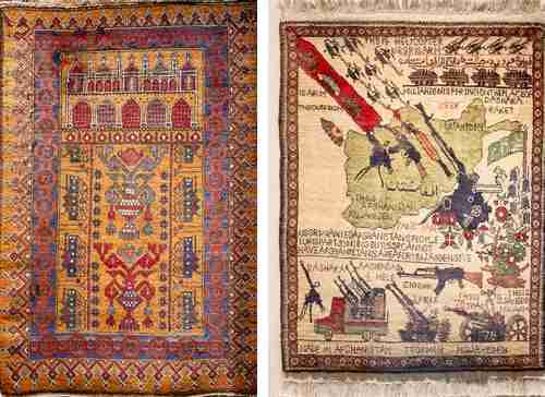 El British Museum exhibe tapetes afganos procedentes de Asia Central